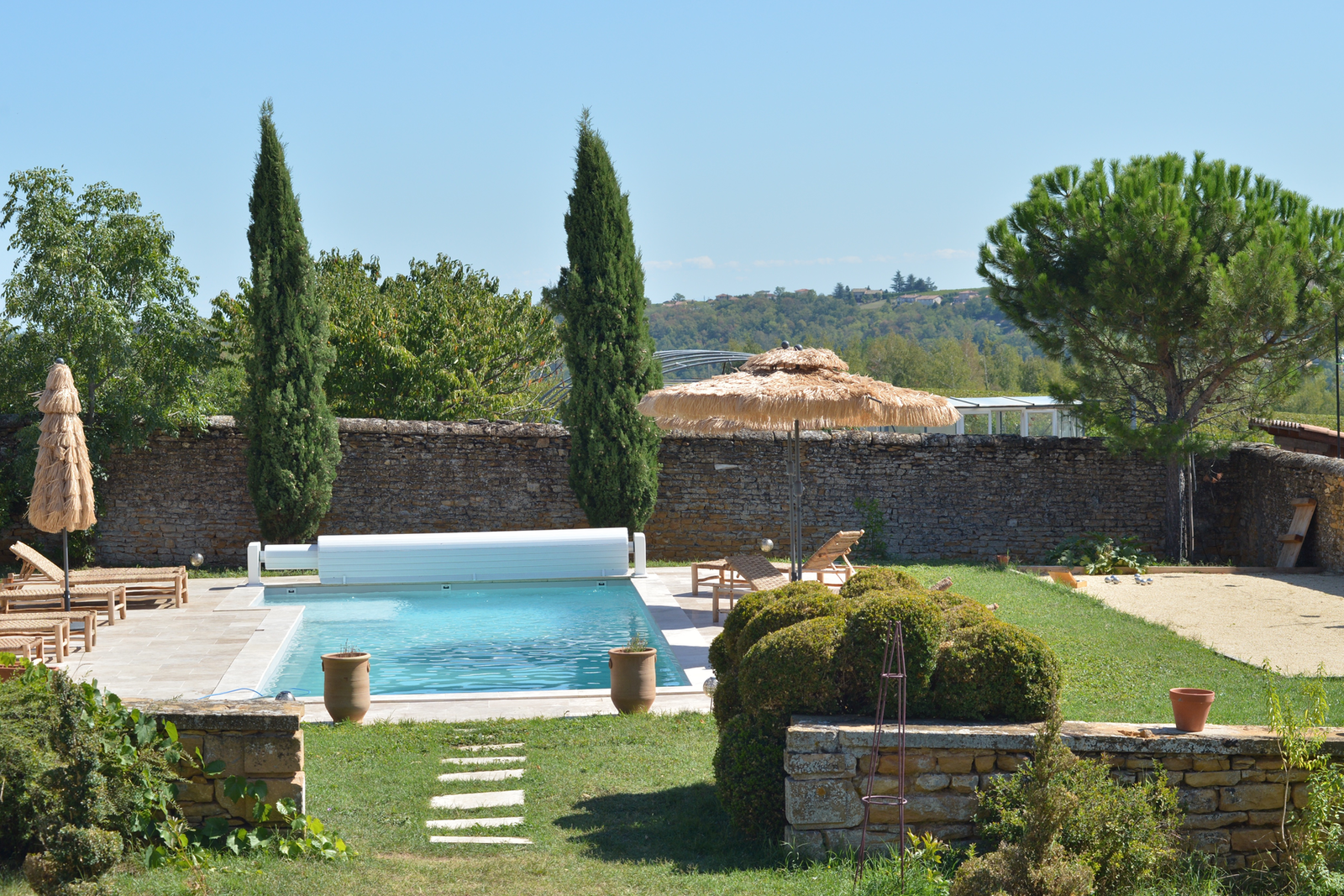 Le terrain de pétanque